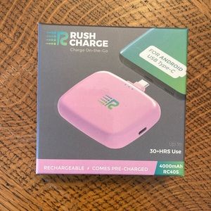 Rush Charge- on the go charger